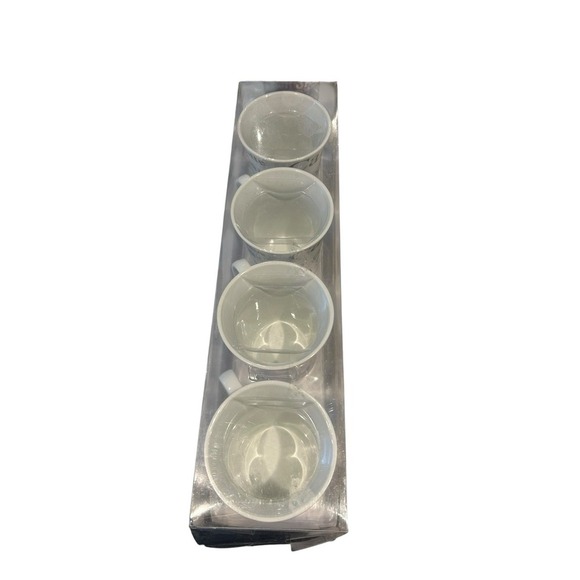 Black & White Coffee Ceramic Mug (Set Of 4), 12 oz - Picture 3 of 3